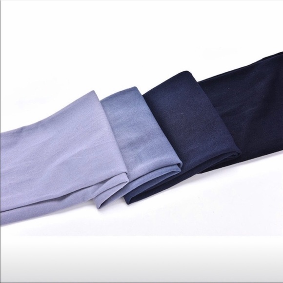 Ombré colored velvet stalkings/tights NWOT - Picture 8 of 8